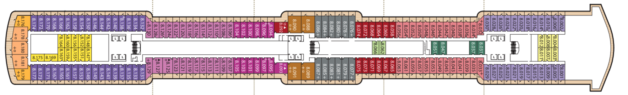 Deck 8 plan